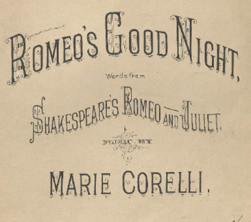 Marie Corelli Centenary Piano Recital 1.00pm